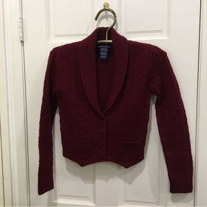 Ralph Lauren purple label classic burgundy sweater